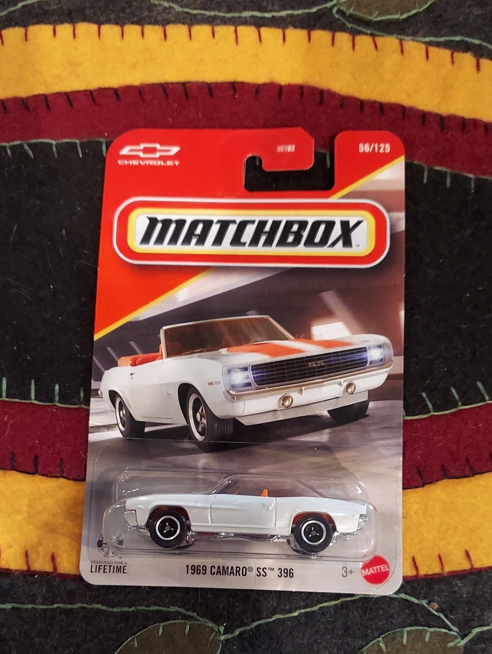 ❤️ Matchbox 1969 Camaro SS 396